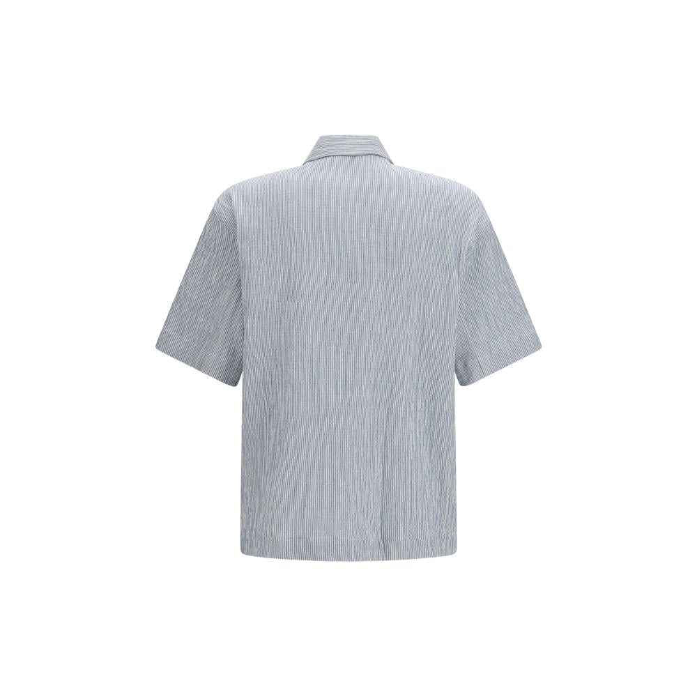Sunflower Blue Cotton Pattern Shirt