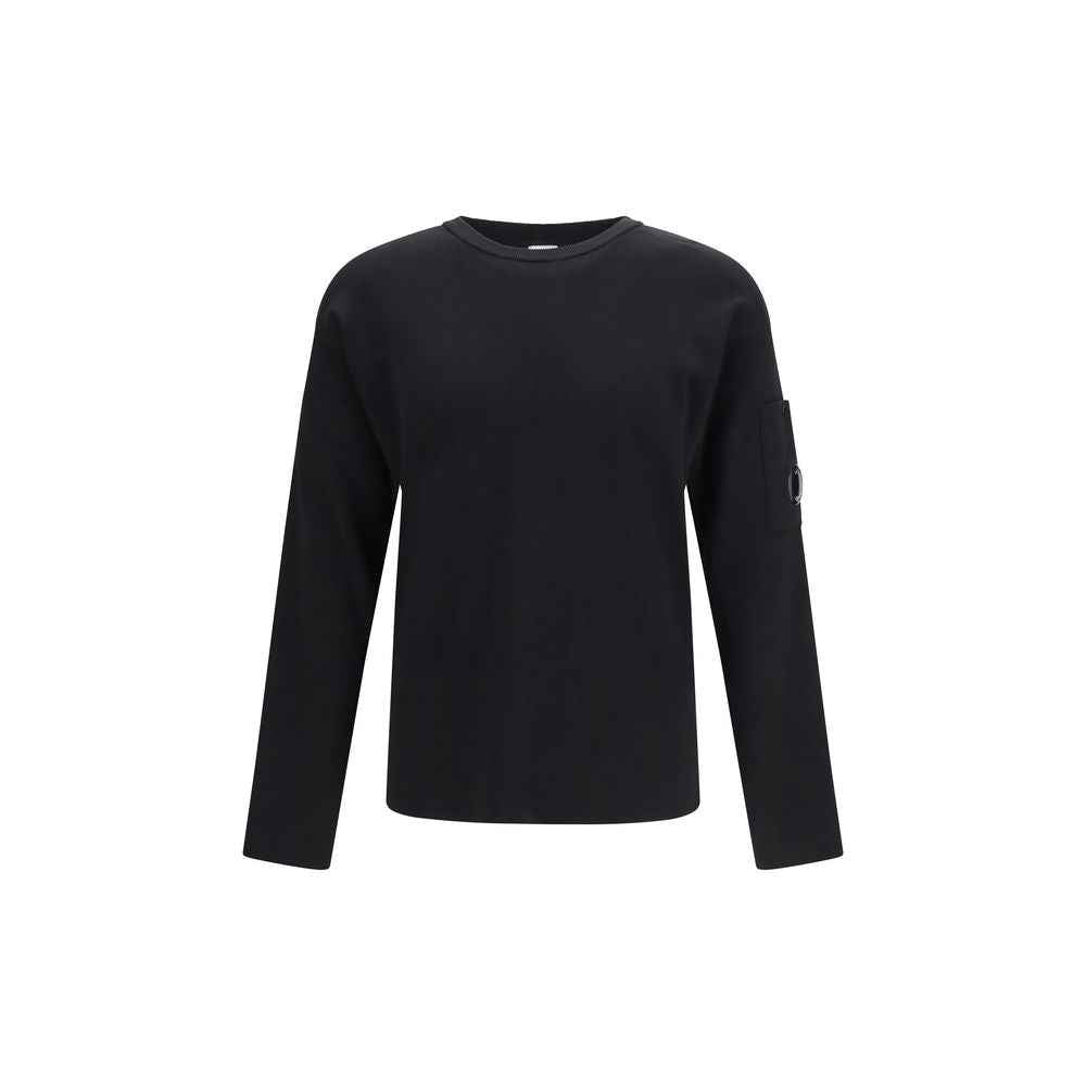 C.P. Company Black Cotton Sweatshirt