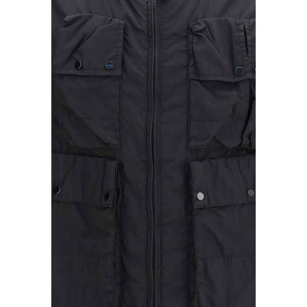 C.P. Company Black Polyamide Shell Jacket