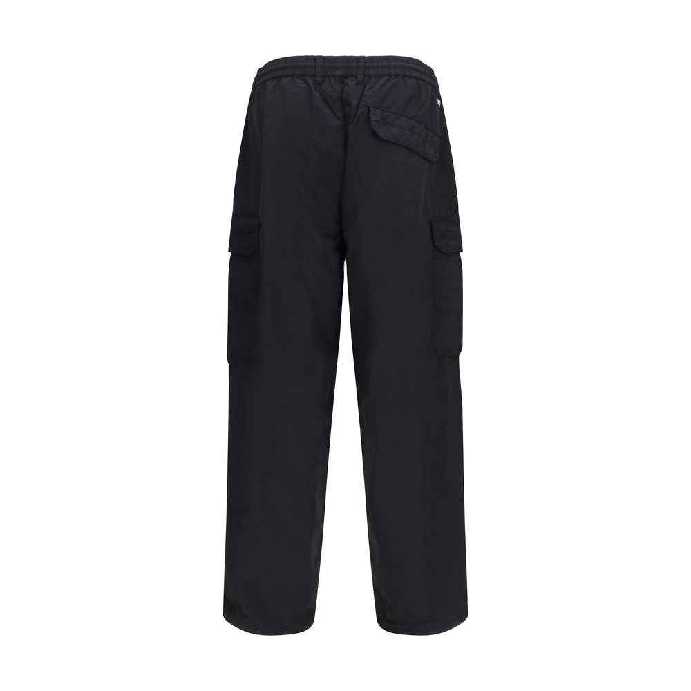 C.P. Company Black Nylon Cargo Pants