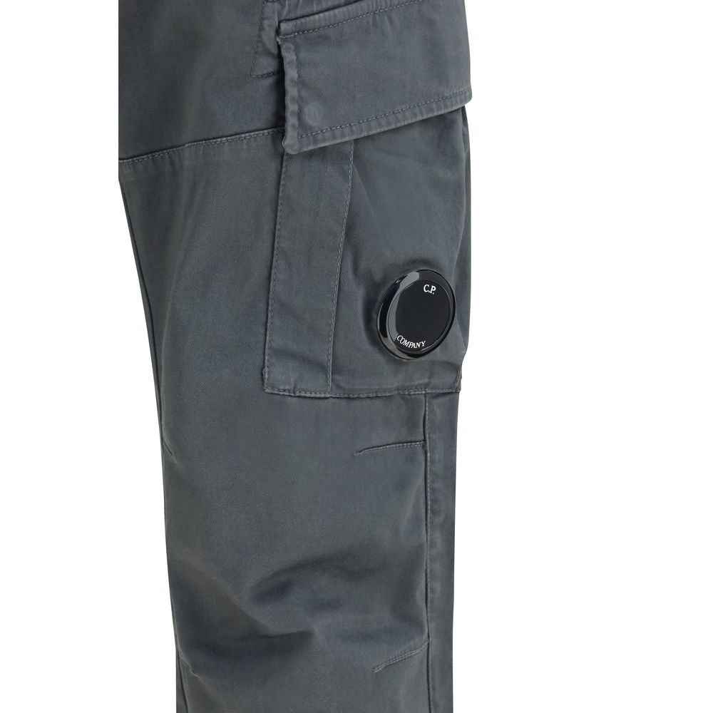 C.P. Company Blue Cotton Cargo Pants