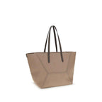 Brunello Cucinelli Beige Nylon Shoulder Bag