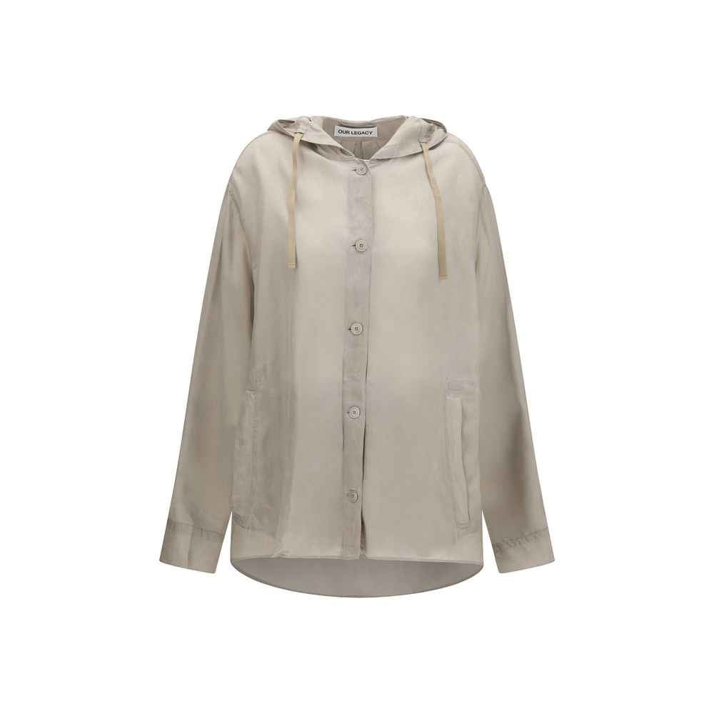Our Legacy Gray Copper Shell Jacket
