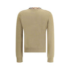 Burberry Brown Wool Oves Aries Cardigan