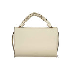 Coccinelle Bianco Leather Women Handbag