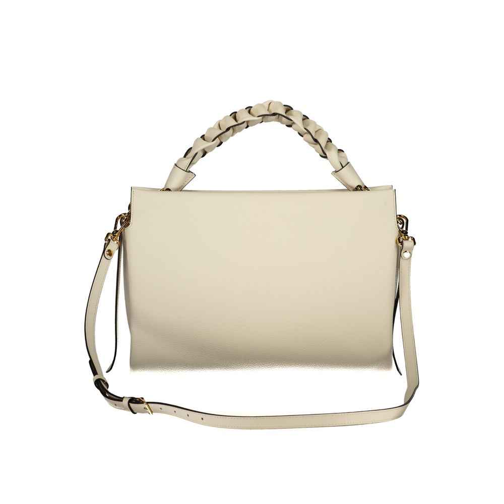 Coccinelle Bianco Leather Women Handbag