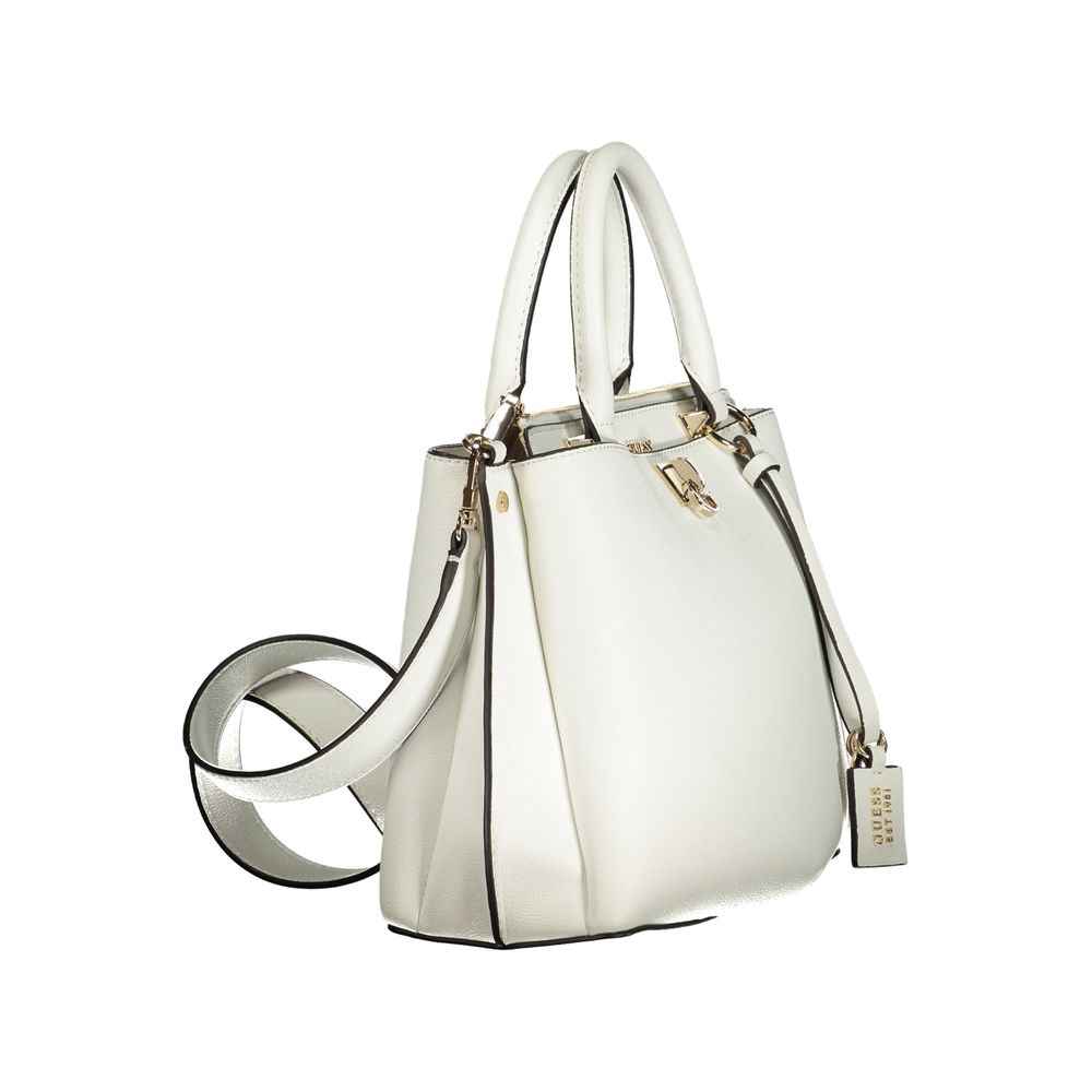 Guess Jeans White Polyurethane Women Handbag