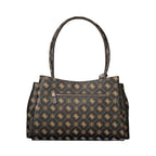 Guess Jeans Marrone Polyurethane Women Handbag