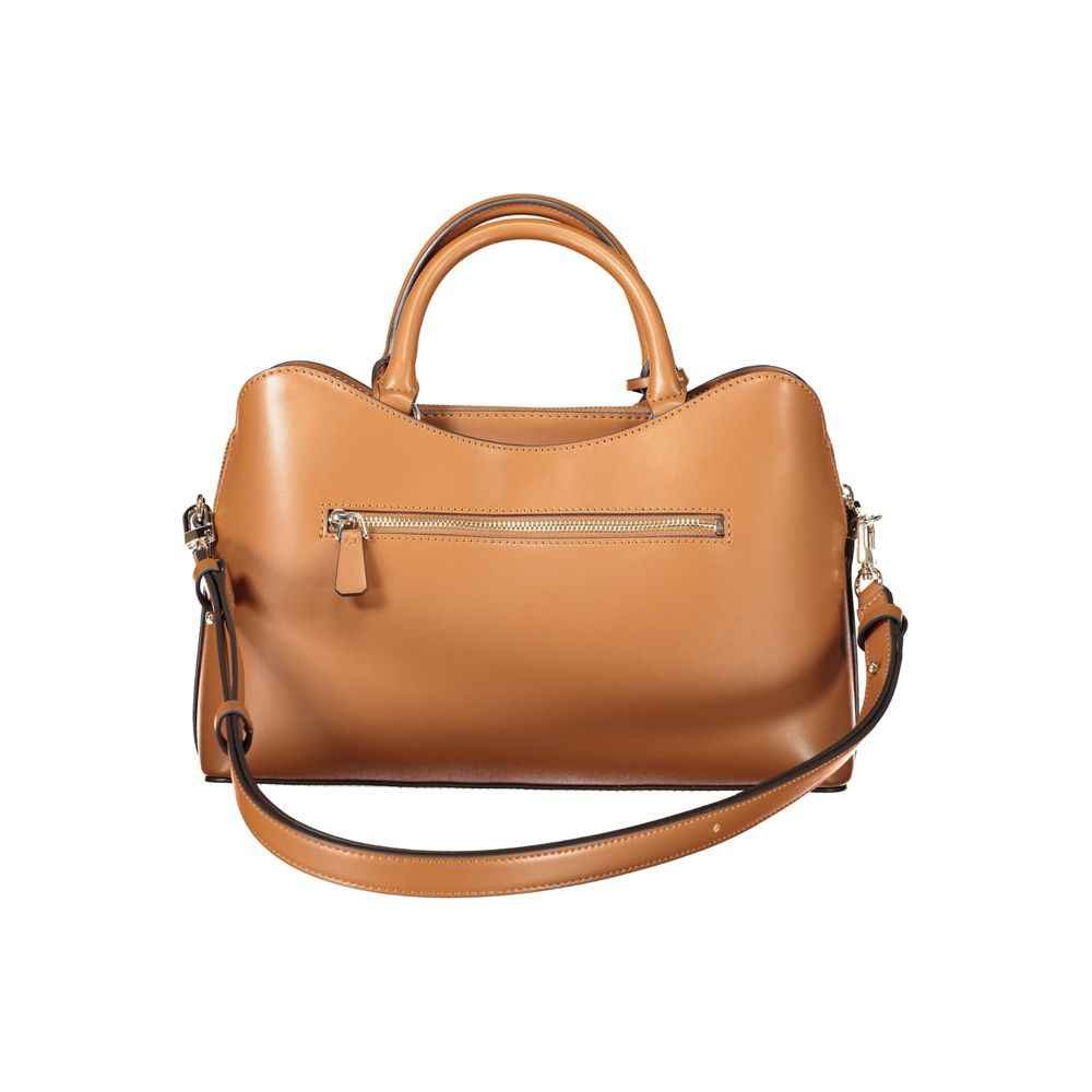 Guess Jeans Marrone Poliuretano Women Handbag