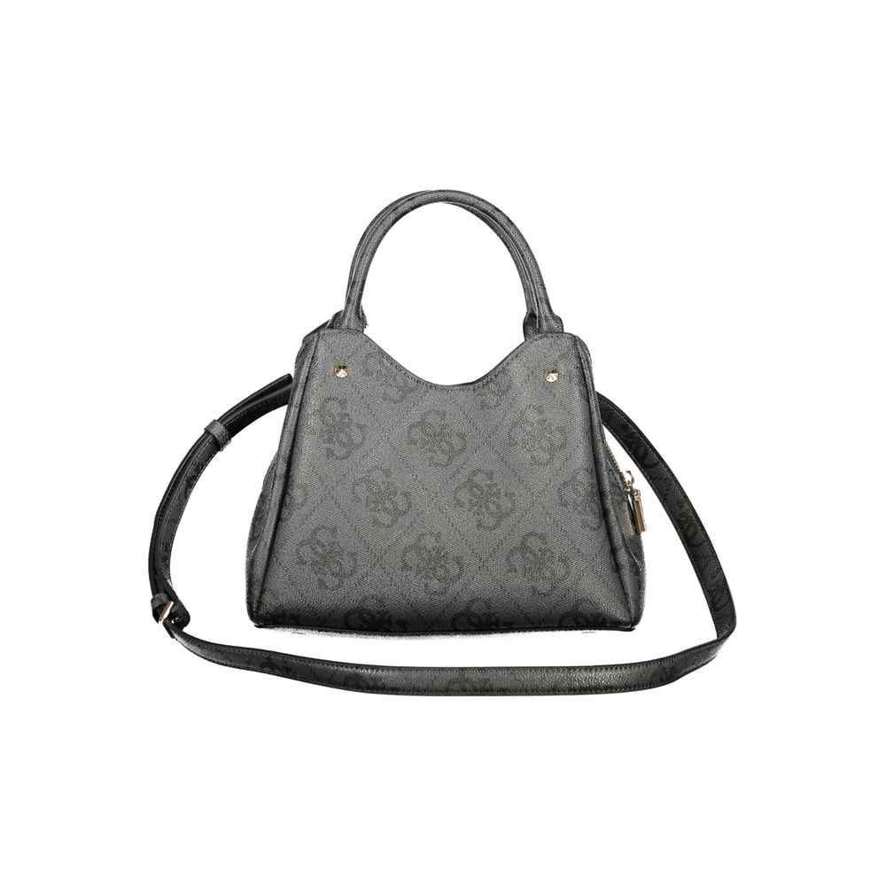 Guess Jeans Nero Poliuretano Women Handbag