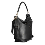 Guess Jeans Nero Polyurethane Women Shoulder Bag