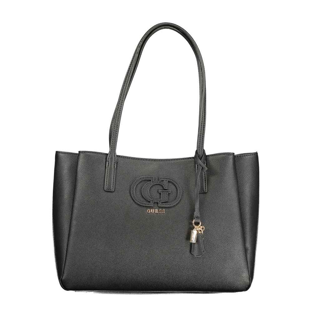 Guess Jeans Black Polyurethane Women Handbag