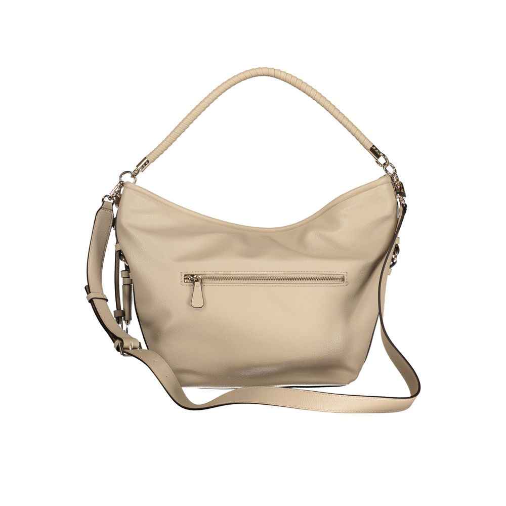 Guess Jeans Beige Polyurethane Women Handbag