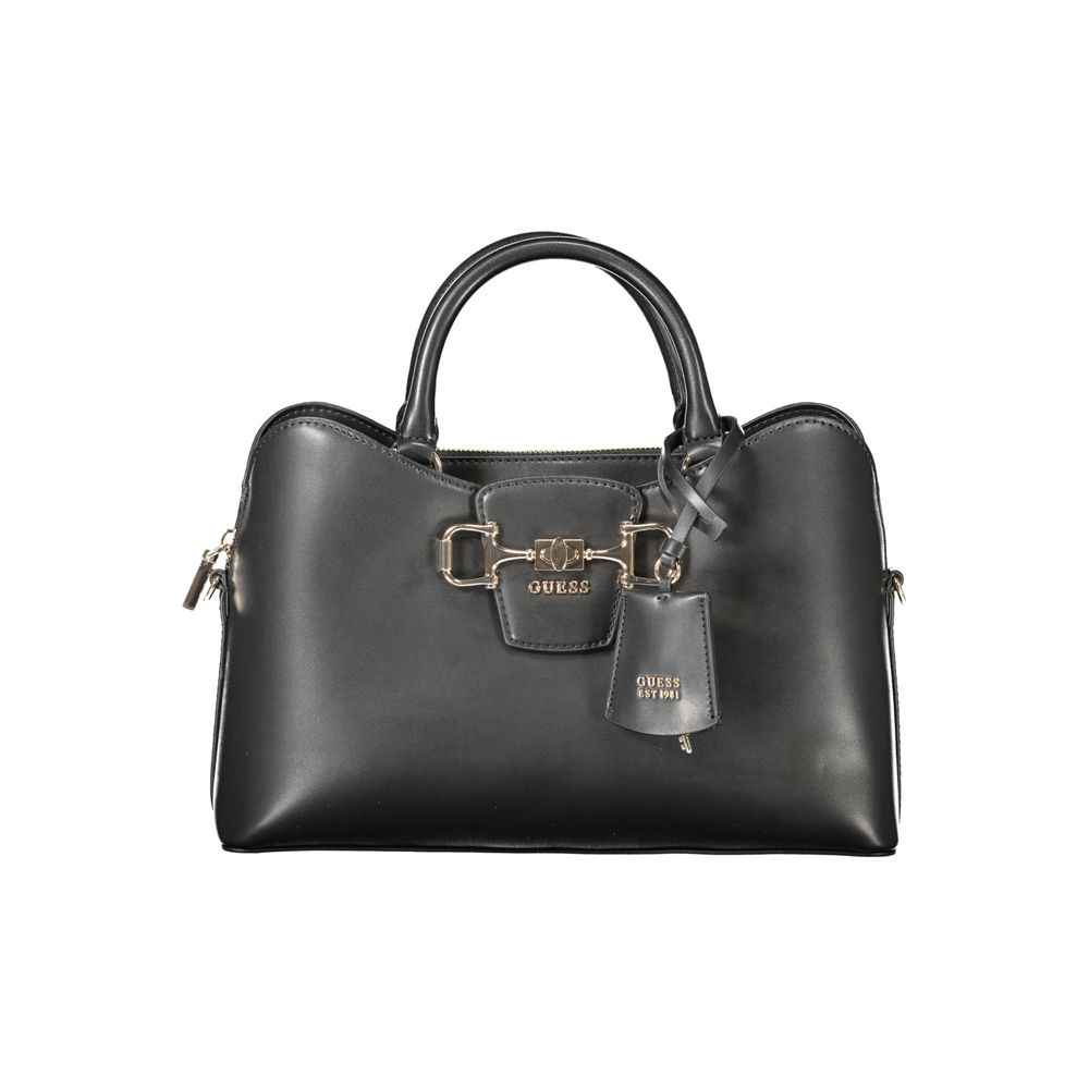 Guess Jeans Black Polyurethane Women's Handbag