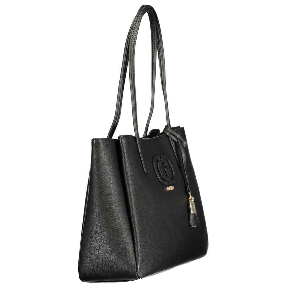 Guess Jeans Black Polyurethane Women Handbag