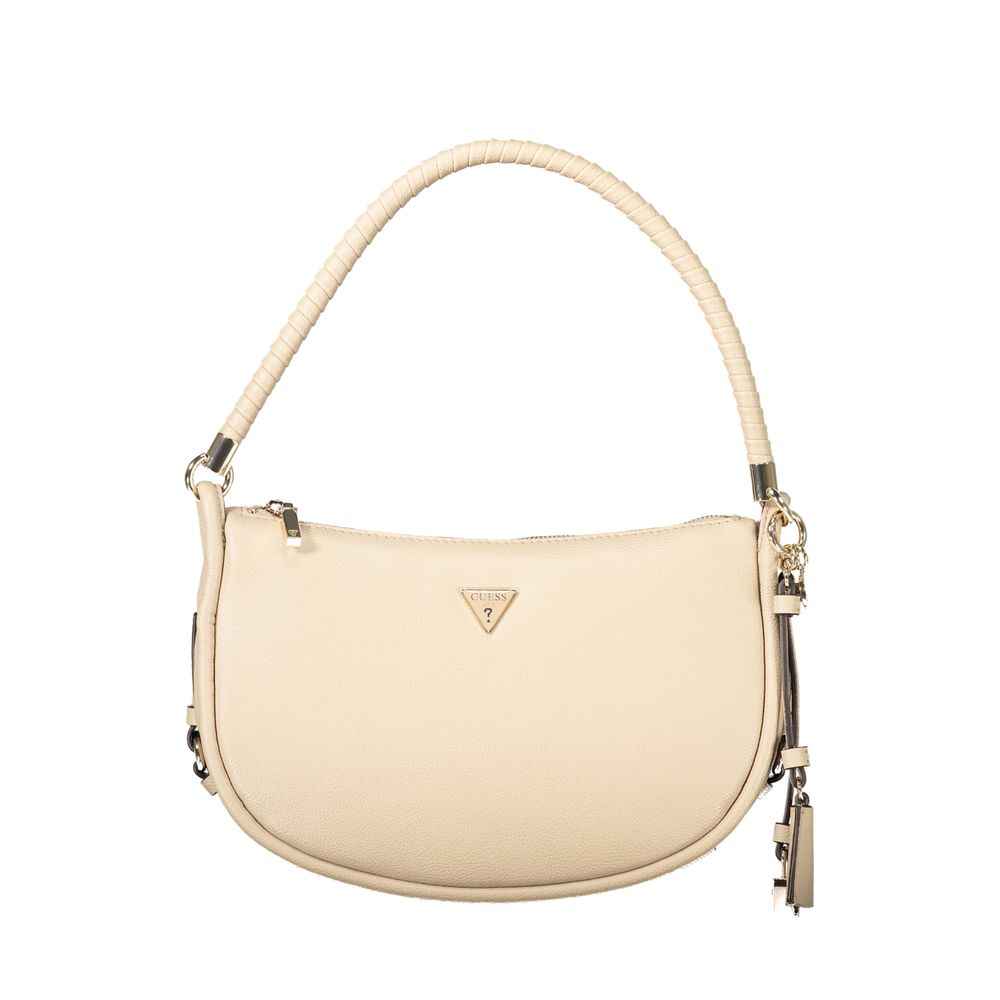 Guess Jeans Beige Polyurethane Women Handbag