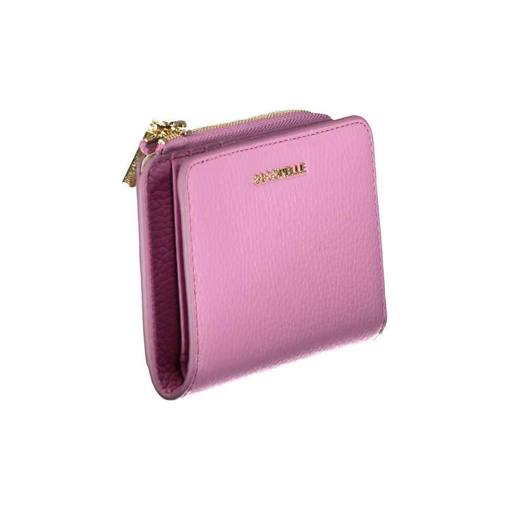 Coccinelle Purple Leather Wallet