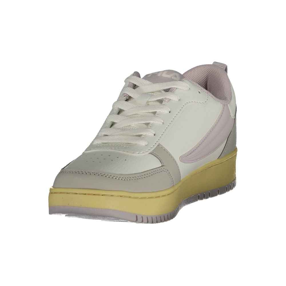Fila Bianco Polyurethane Women Sneaker