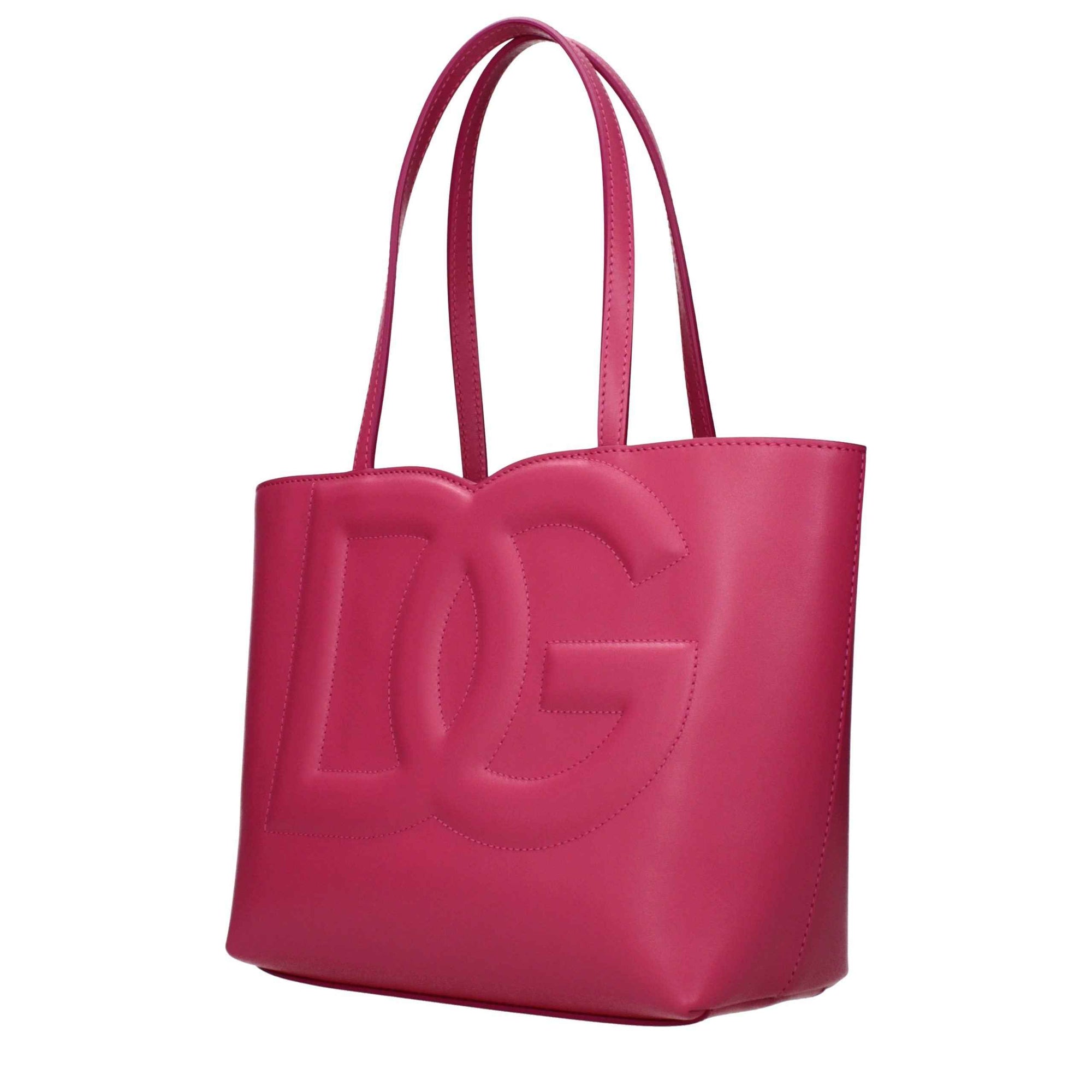 Dolce & Gabbana Pink Leather Handbag