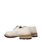 Eleventy Gray Leather Oxfords And Derbies