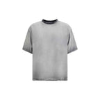 Diesel Gray Cotton T-Shirt