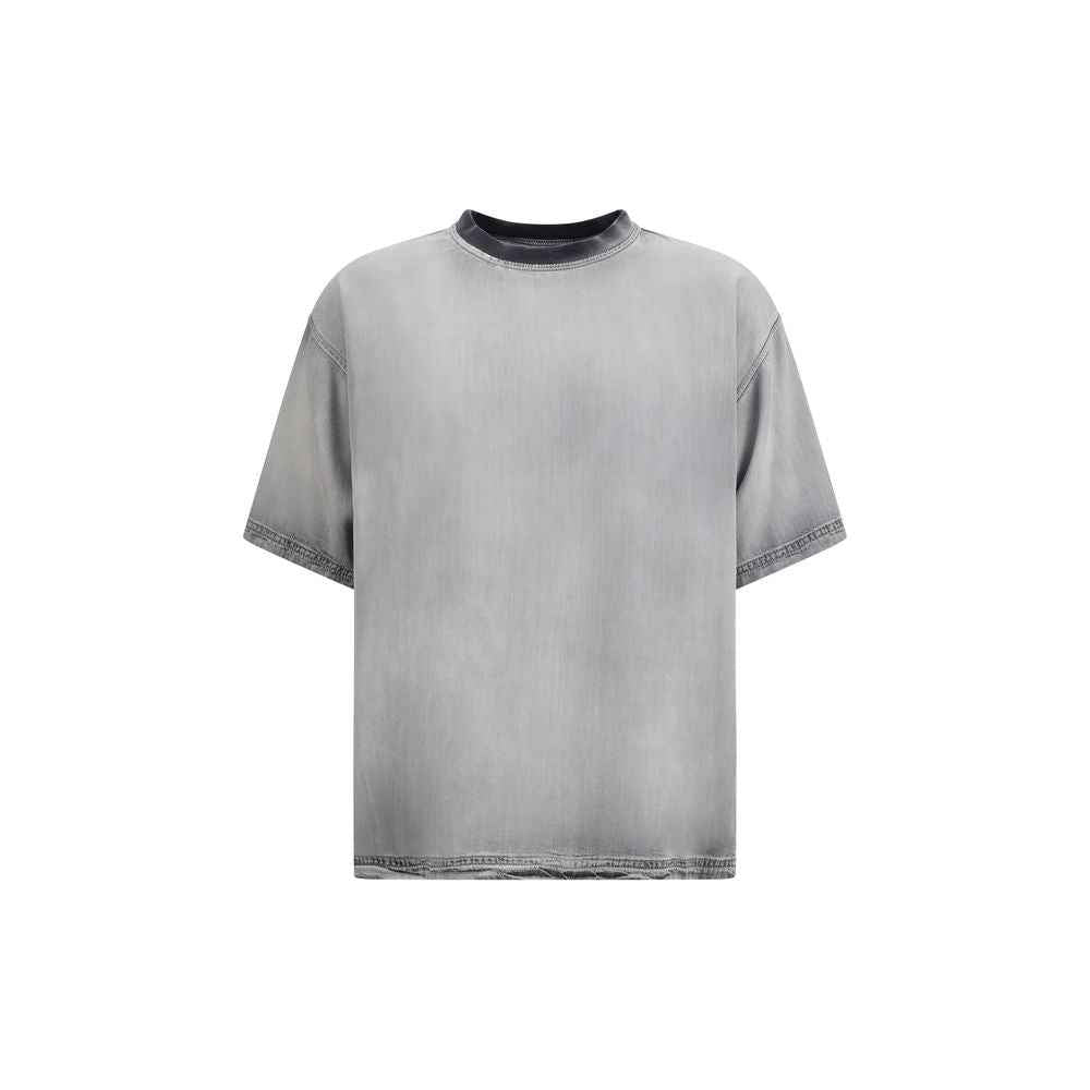 Diesel Gray Cotton T-Shirt