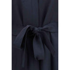 P.A.R.O.S.H. Blue Viscose Casual Dress