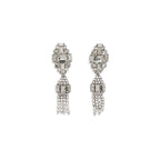 Alessandra Rich Silver Metal Earrings