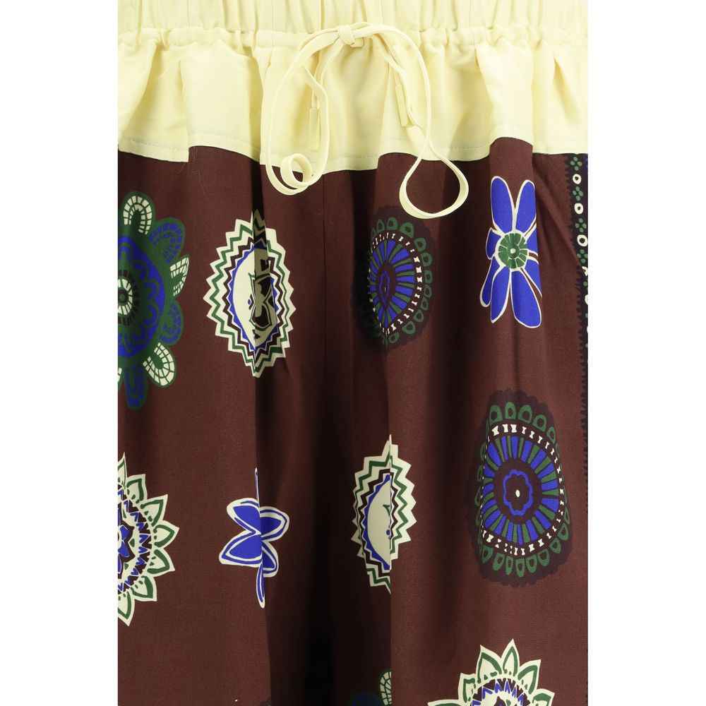 Alemais Multicolor Viscose Bermuda Shorts