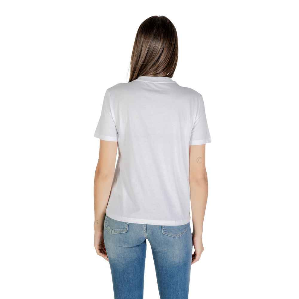 Calvin Klein Jeans White Cotton T-Shirt