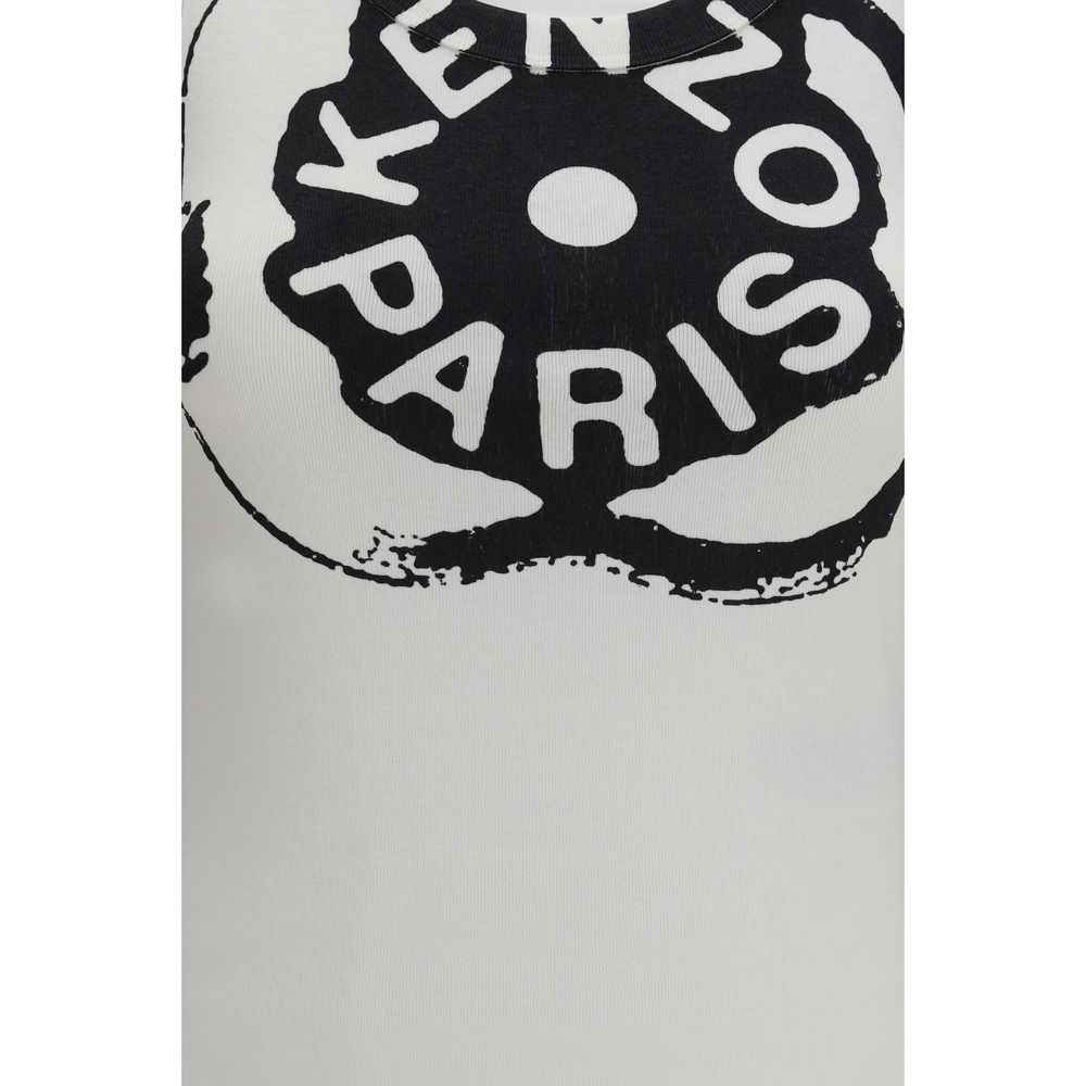 Kenzo White Cotton Tank Tops
