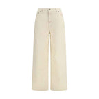 Golden Goose Bicolor Cotton Relaxed Fit Jeans