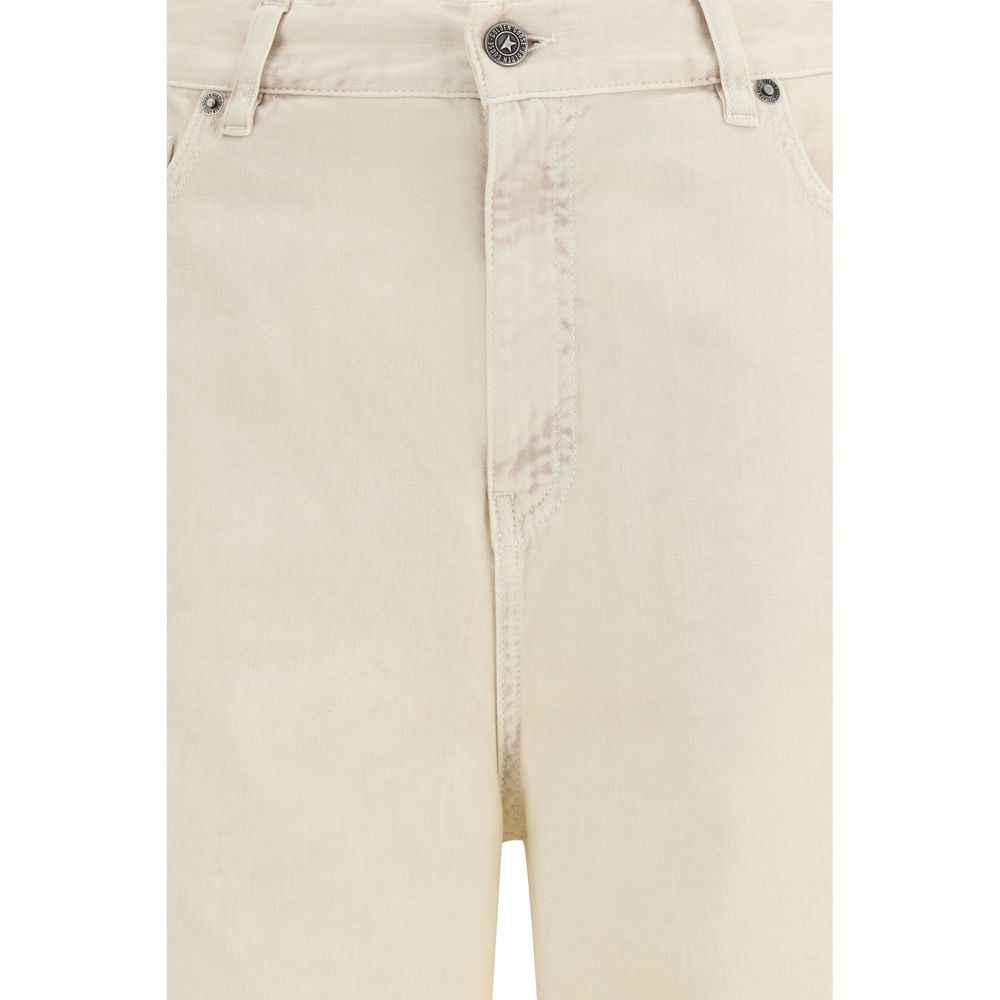 Golden Goose Bicolor Cotton Relaxed Fit Jeans