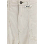 Maison Mihara Yasuhiro White Cotton Casual Pants
