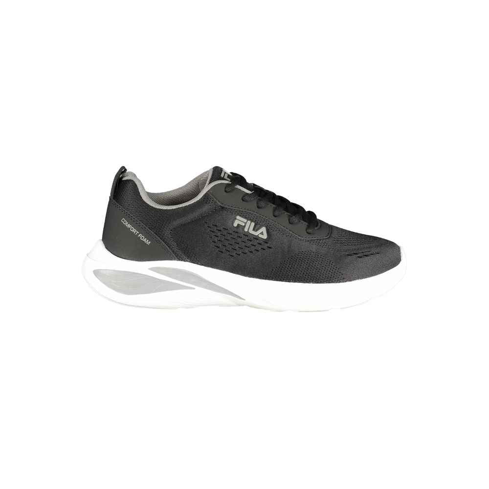 Fila Nero Polyurethane Men Sneaker
