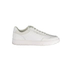 Tommy Hilfiger White Polyurethane Men Sneaker