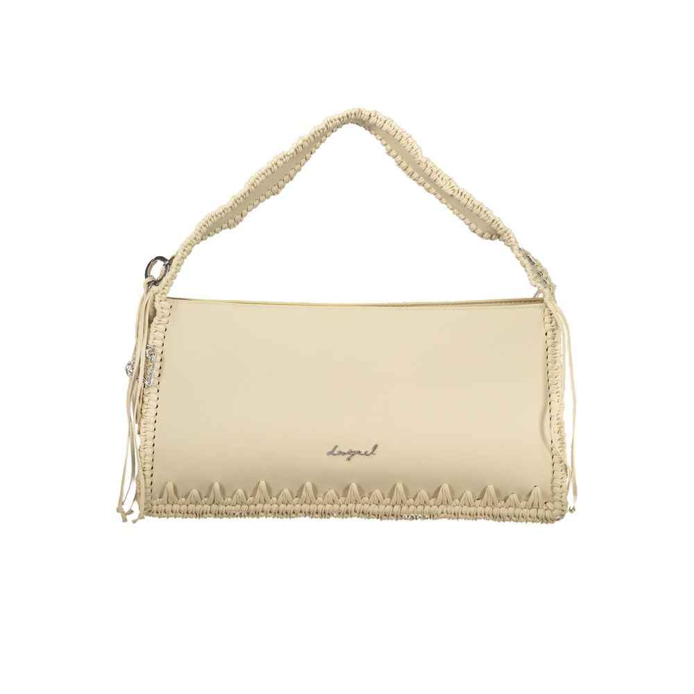 Desigual Beige Polyurethane Women Handbag