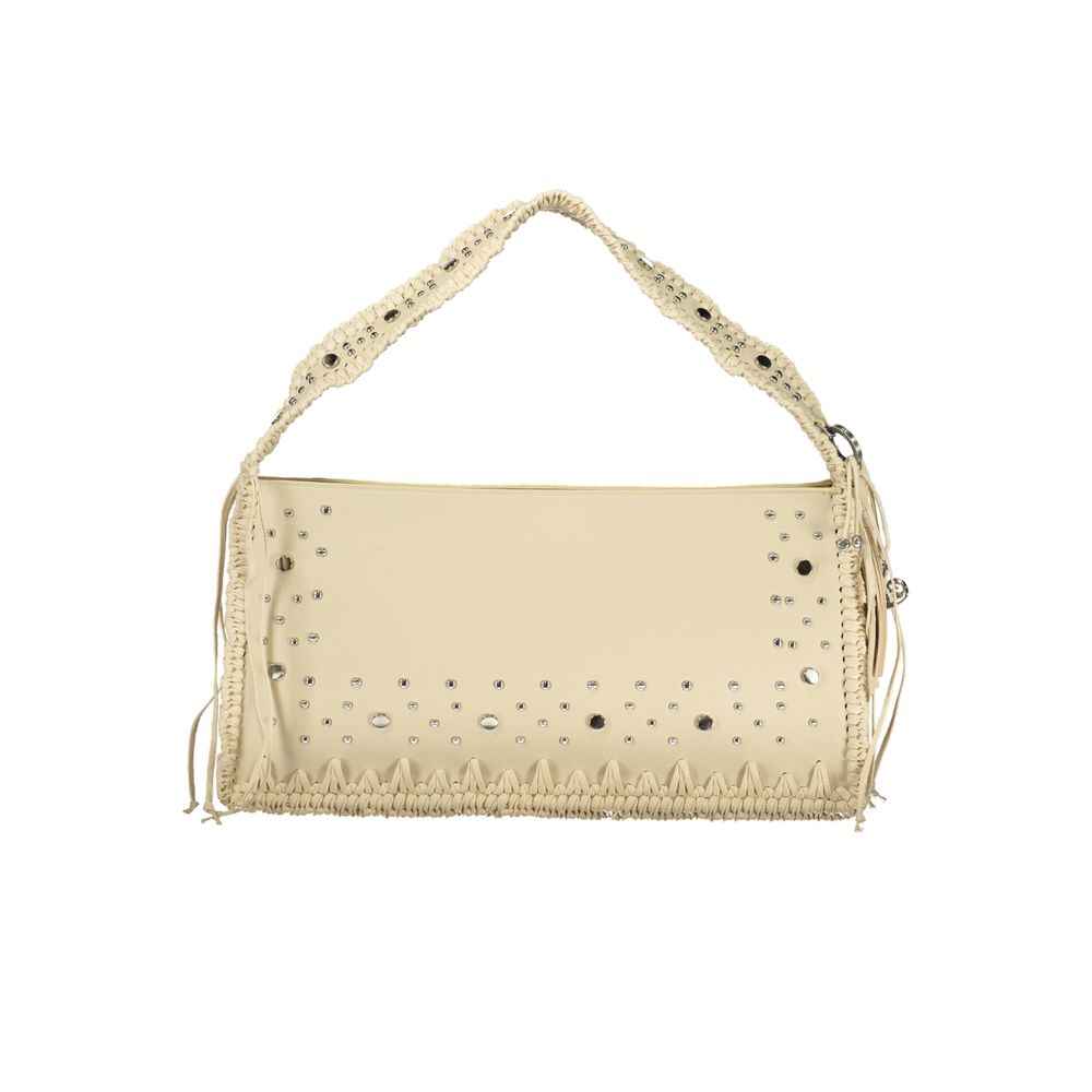 Desigual Beige Polyurethane Women Handbag