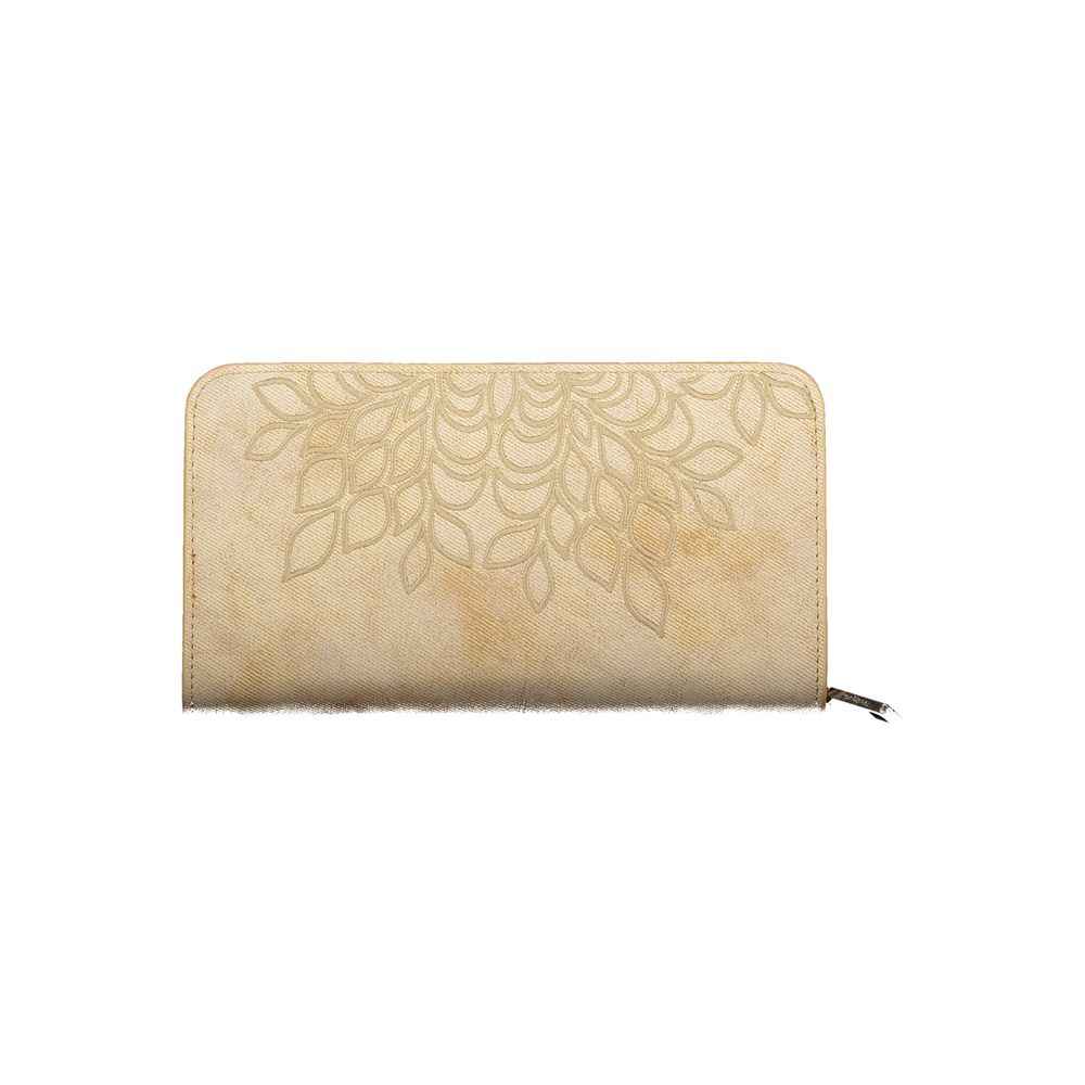 Desigual Beige Polyurethane Women Wallet