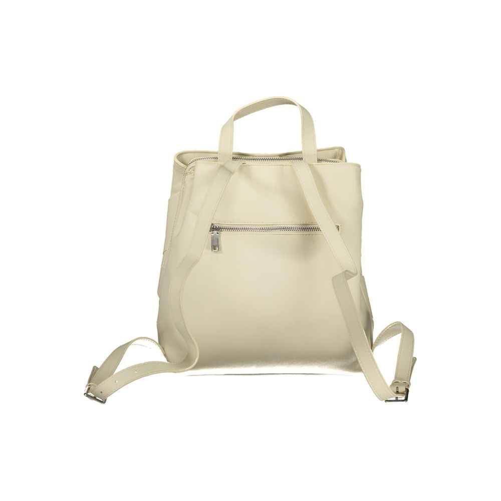 Desigual White Polyethylene Backpack