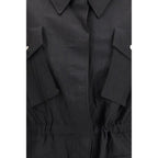 Prada Black Mohair Coat