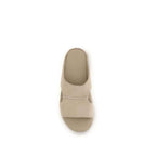 UGG Beige Calf Leather Bos Taurus Platform Sandals