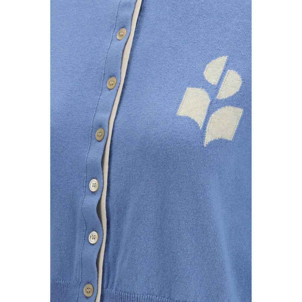 Marant Etoile Blue Cotton Cardigan