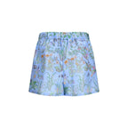 Gucci Blue Silk Bermuda Shorts