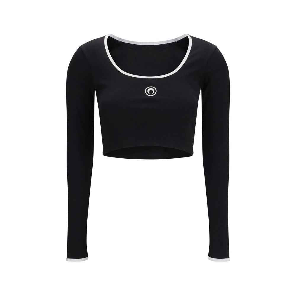 Marine Serre Black Cotton Sportswear