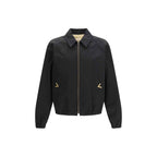 Valentino Black Cotton Bomber