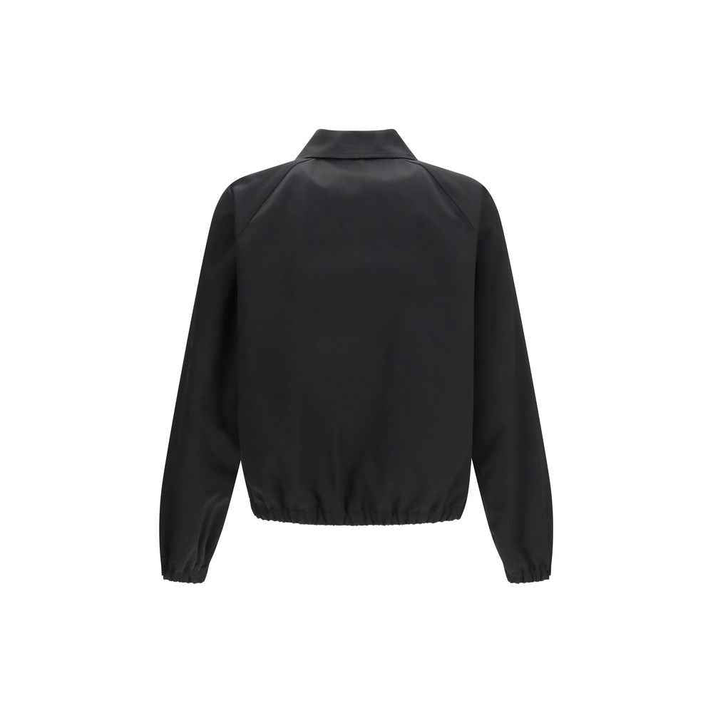 Valentino Black Cotton Bomber