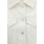 Givenchy White Cotton Denim Jacket