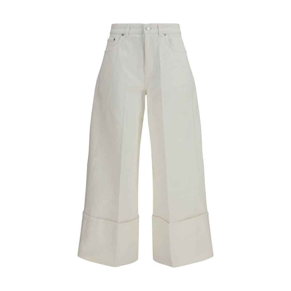Givenchy White Cotton Jeans Denim