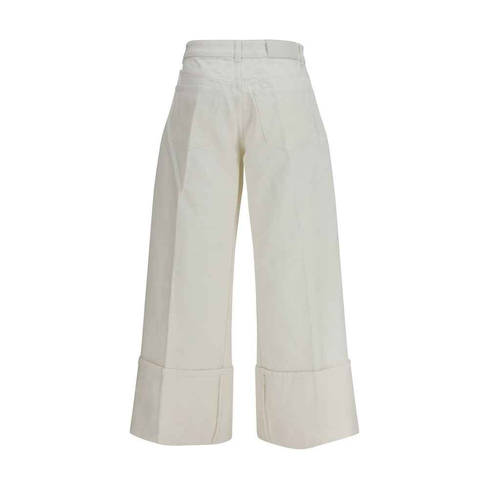 Givenchy White Cotton Jeans Denim